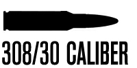 .30 Caliber, .308 Diameter