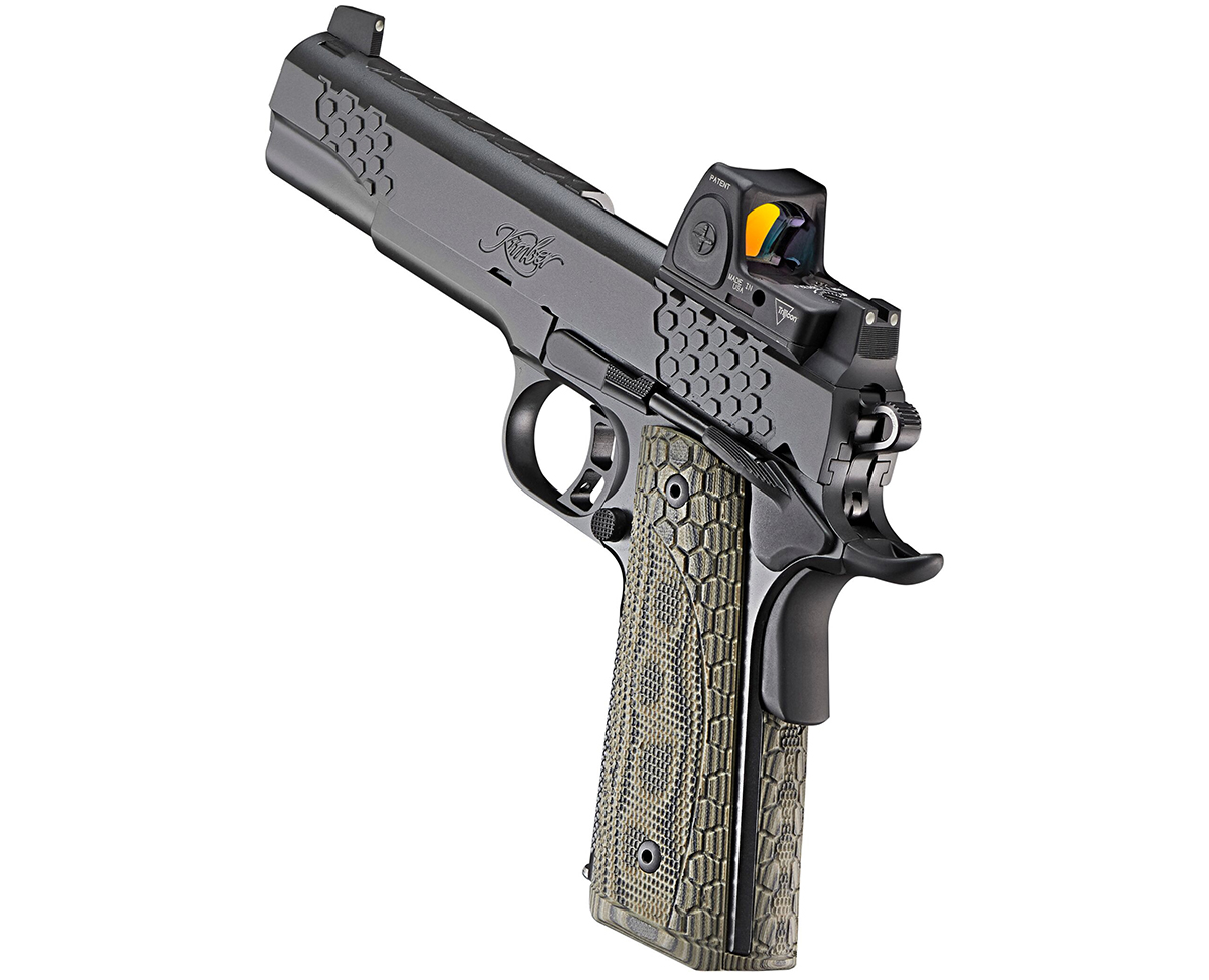 Kimber 1911 KHX OI Custom 10mm Pistol with Trijicon RMR Red Dot Sight