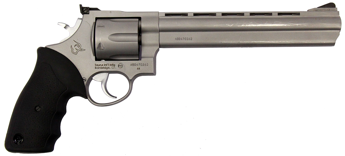 Taurus Model 44 Stainless 44 Mag Revolver - Used in Good Condition