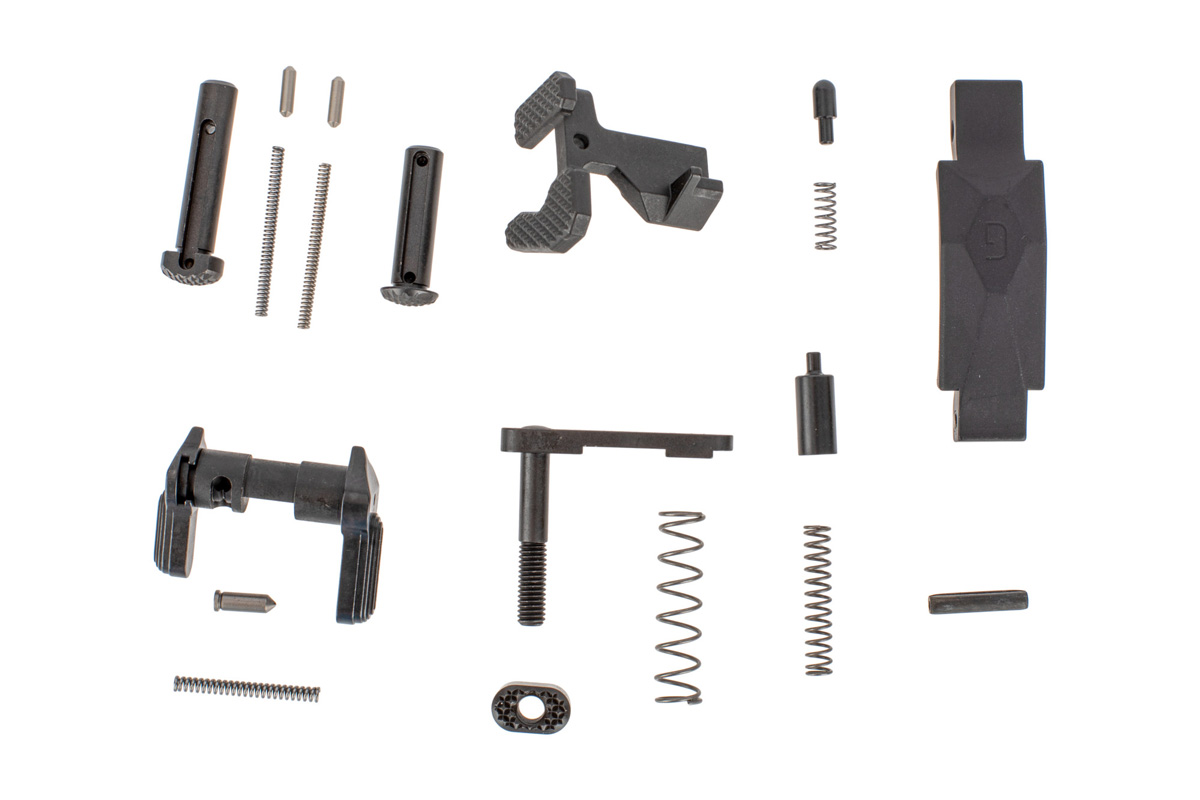 Geissele Automatics Ultra Duty AR-15 Lower Parts Kit, Black