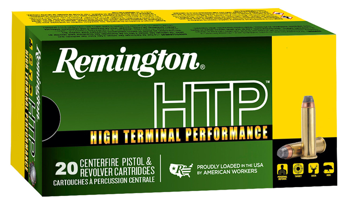 Remington HTP 380 ACP 88 Grain Jacketed Hollow Point 20 Rounds Remington HTP 380 ACP 88 Grain Jacketed Hollow Point 20 Rounds