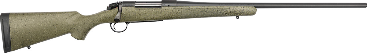 Bergara B-14 Hunter 243 Winchester Rifle 22" Barrel with Speckled Green Stock Bergara B-14 Hunter 243 Winchester Rifle 22" Barrel with Speckled Green Stock