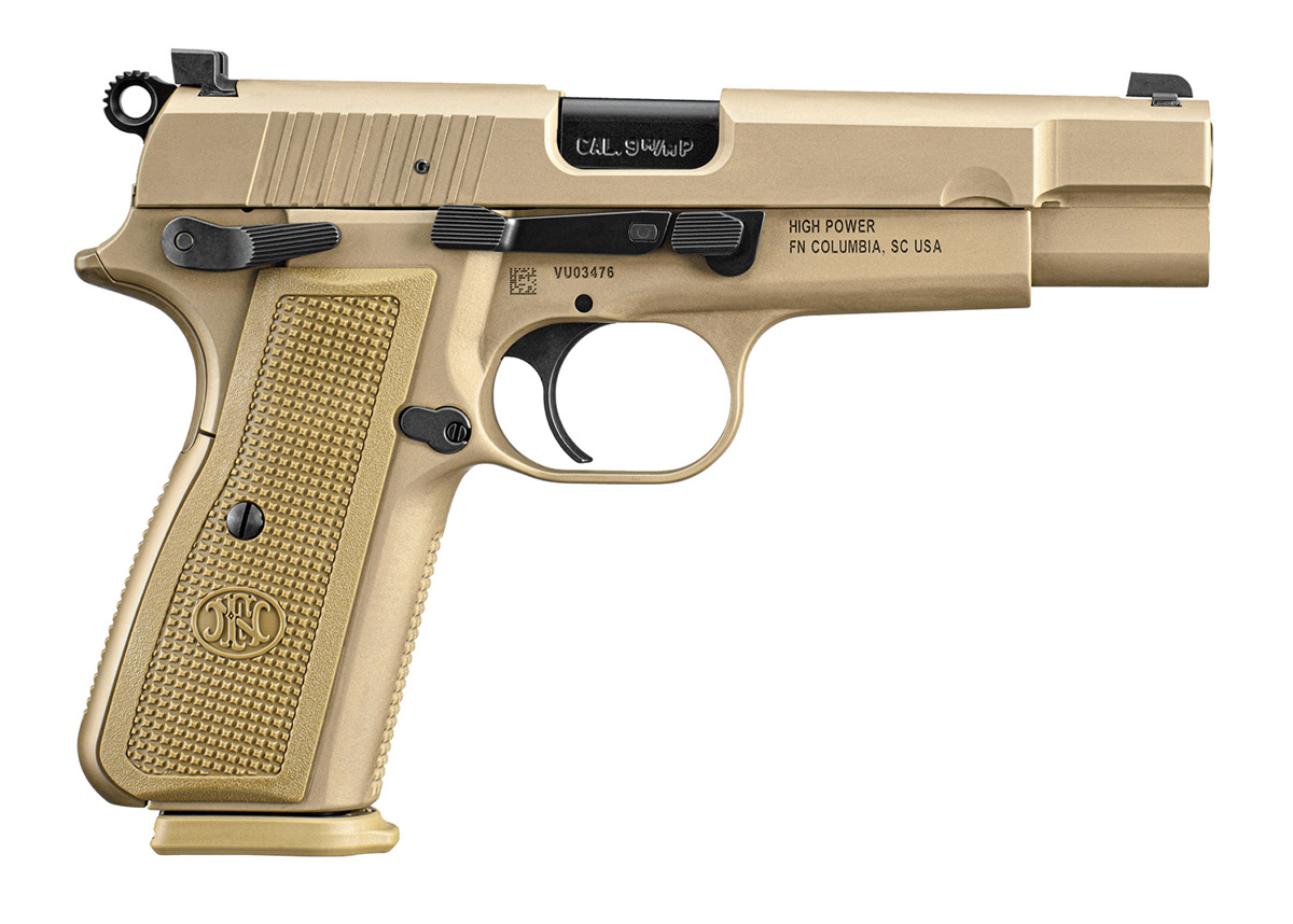 FN High Power 9mm Pistol with Flat Dark Earth Finish