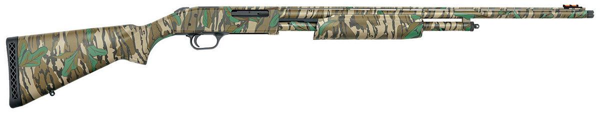 Mossberg 500 Turkey 410 Shotgun 24" Barrel with Mossy Oak Greenleaf Finish Mossberg 500 Turkey 410 Shotgun 24" Barrel with Mossy Oak Greenleaf Finish
