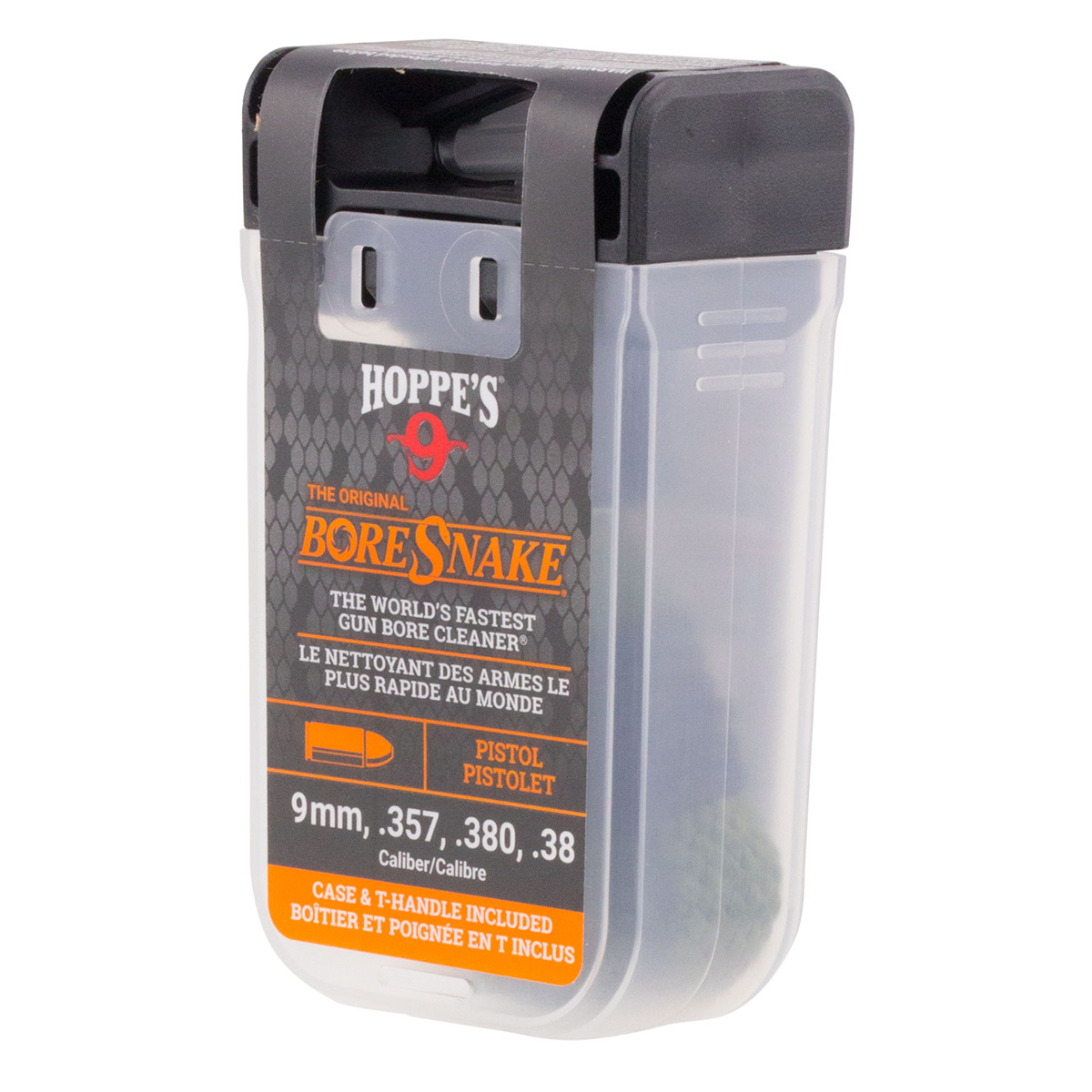 Hoppe's Boresnake Den Cleaning System 38/380/9mm Pistol Hoppe's Boresnake Den Cleaning System 38/380/9mm Pistol