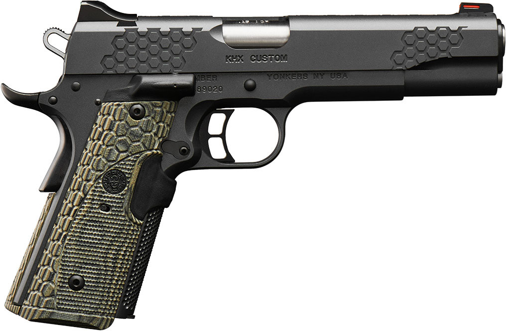 Kimber 1911 KHX Custom 9mm Pistol with Laser Grips