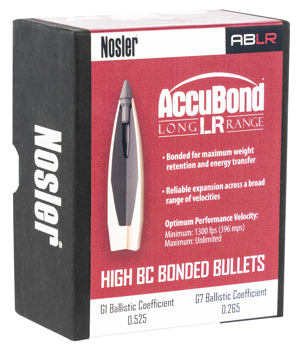 Nosler 30 Cal 168 Grain AccuBond LR Bullets 100 count 