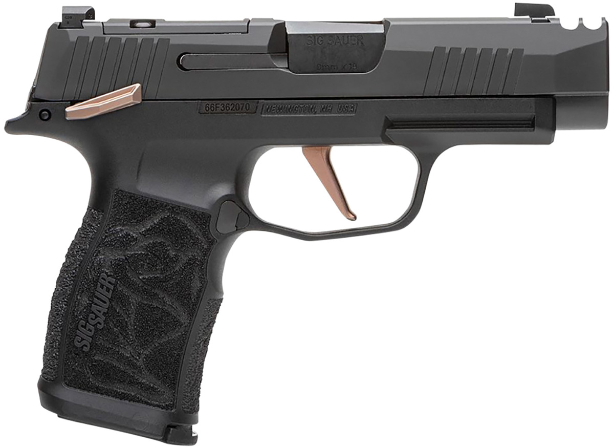 Sig Sauer P365 XL Rose 9mm Micro Pistol with Manual Safety and Ported Barrel Sig Sauer P365 XL Rose 9mm Micro Pistol with Manual Safety and Ported Barrel