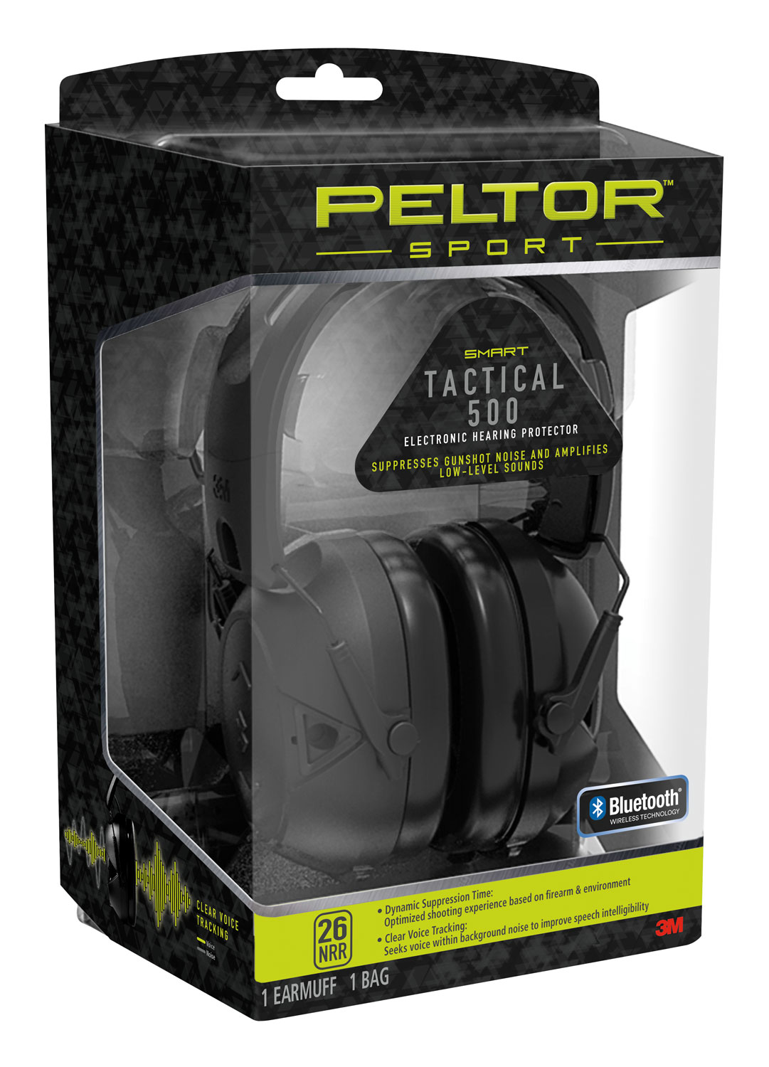 3M Peltor Sport Tactical 500 Electronic Earmuff