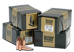 Nosler 30 Cal 165 Grain Partition Spitzer Bullets 50 Count