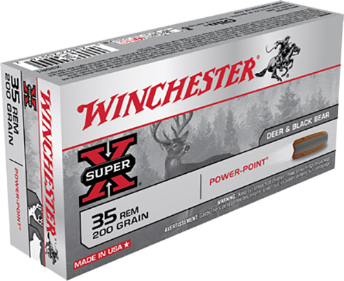 Winchester Super X 35 Remington 200 Grain Power Point, 20 Rounds 