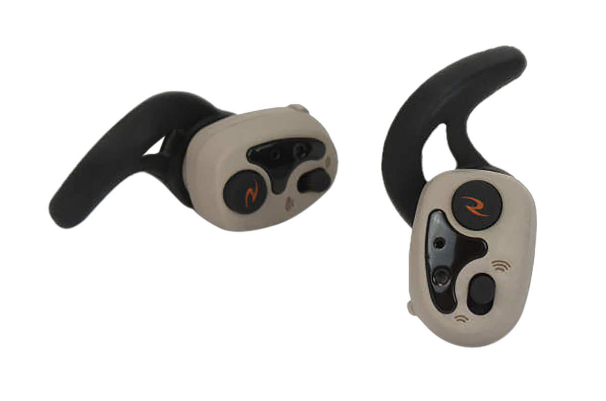 Radians Vertex Nano Adult Wireless Electronic Earbuds, Tan