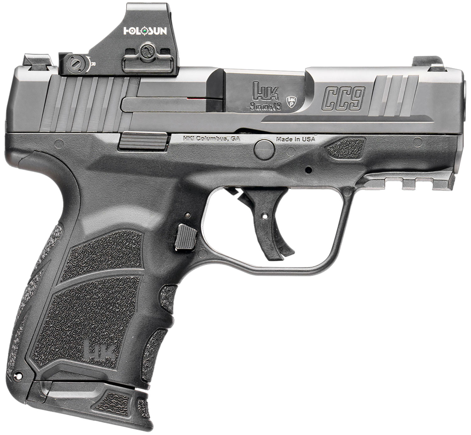 Heckler & Koch CC9 9mm Pistol Optic Ready with Holosun 407K Heckler & Koch CC9 9mm Pistol Optic Ready with Holosun 407K