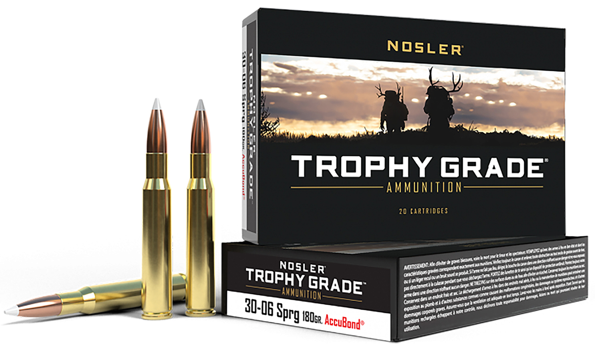 Nosler Trophy 30-06 Springfield 180 Grain AccuBond 20 Rounds