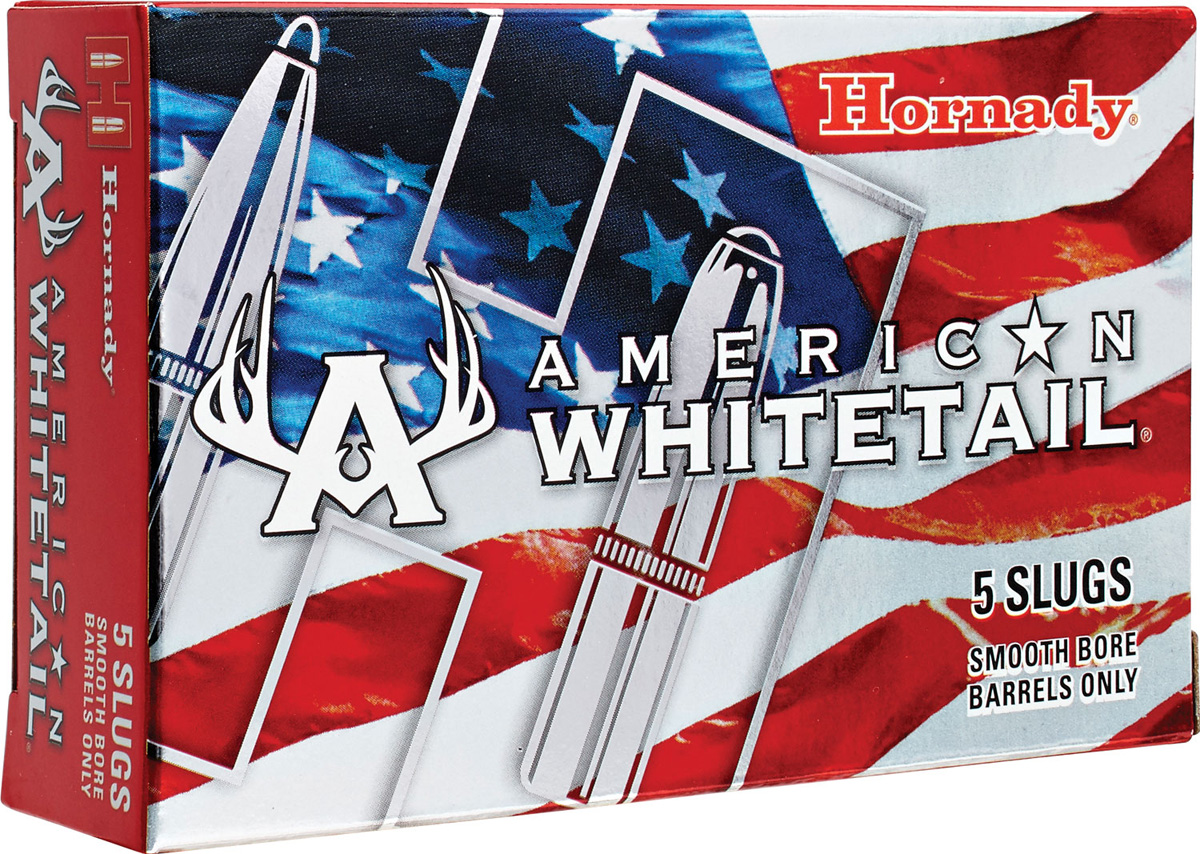 Hornady American Whitetail 12 Ga 2.75" 1 oz Slug 5 Rounds