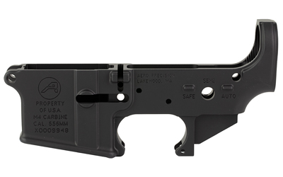 Aero Precision M4A1 Clone AR-15 Stripped Lower Receiver, Multi Caliber Aero Precision M4A1 Clone AR-15 Stripped Lower Receiver, Multi Caliber