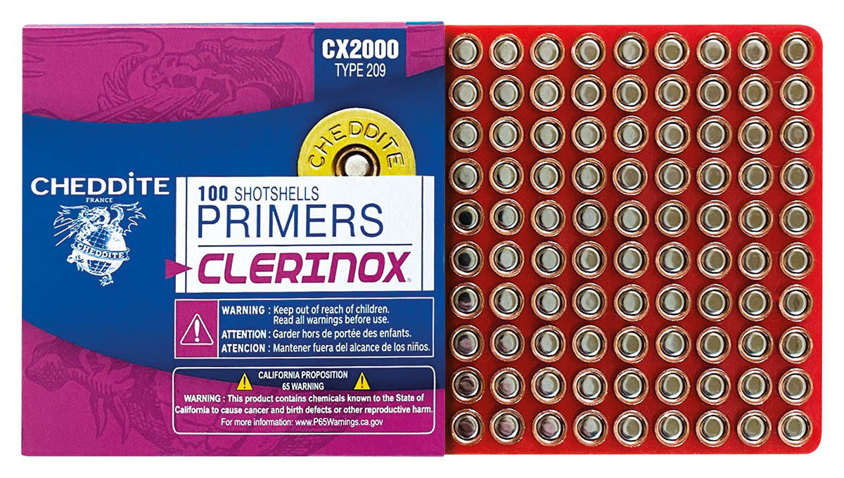Cheddite CX2000 209 Shotshell Primers, 1000 Count (STORE PICK UP ONLY)