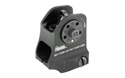 Daniel Defense AR-15 Rock and Lock Fixed Rear Sight, Black Daniel Defense AR-15 Rock and Lock Fixed Rear Sight, Black