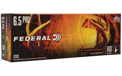 Federal Fusion 6.5 PRC 140 Grain Soft Point Ammo, 20 Rounds Federal Fusion 6.5 PRC 140 Grain Soft Point Ammo, 20 Rounds