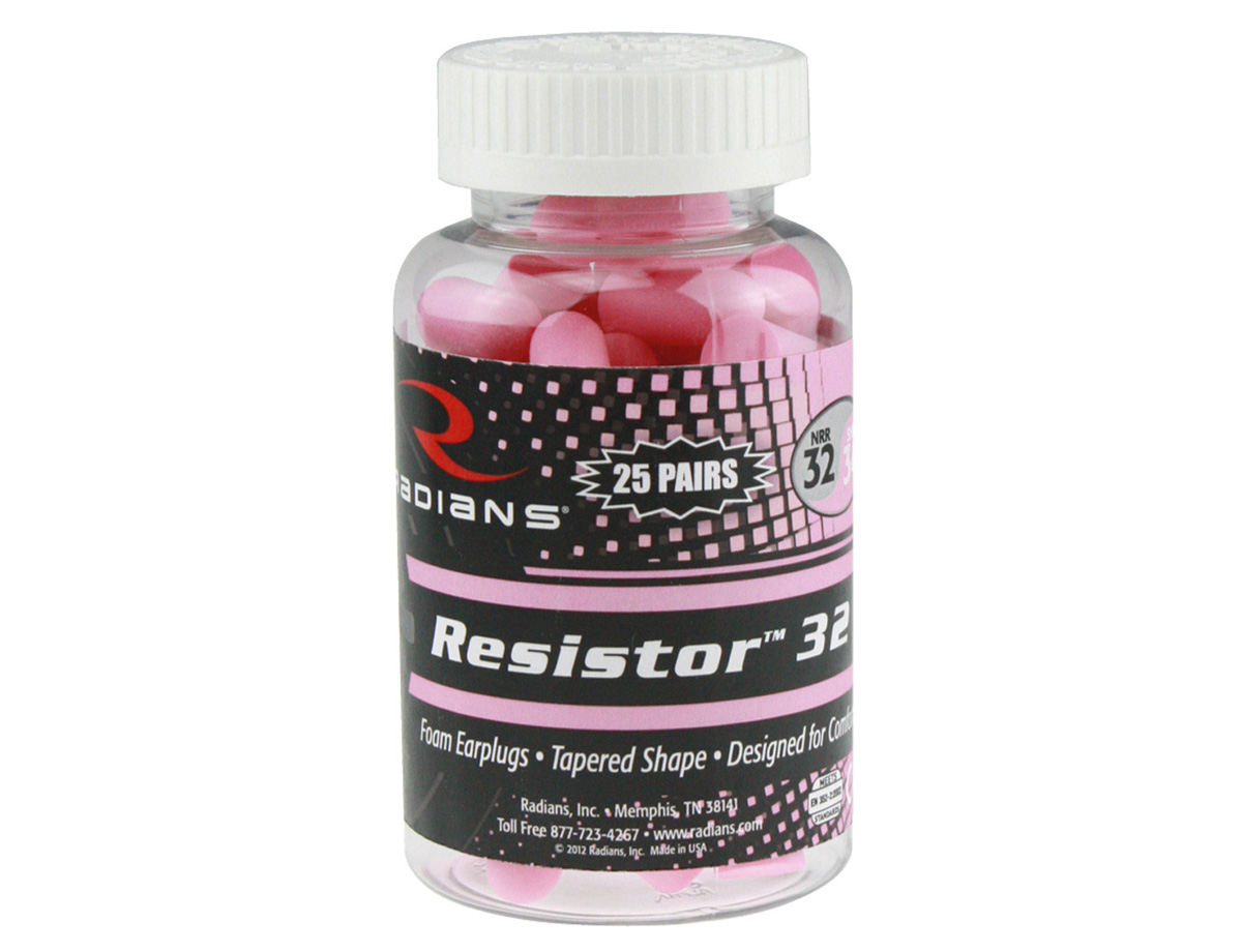 Radians Resistor Earplugs - Pink