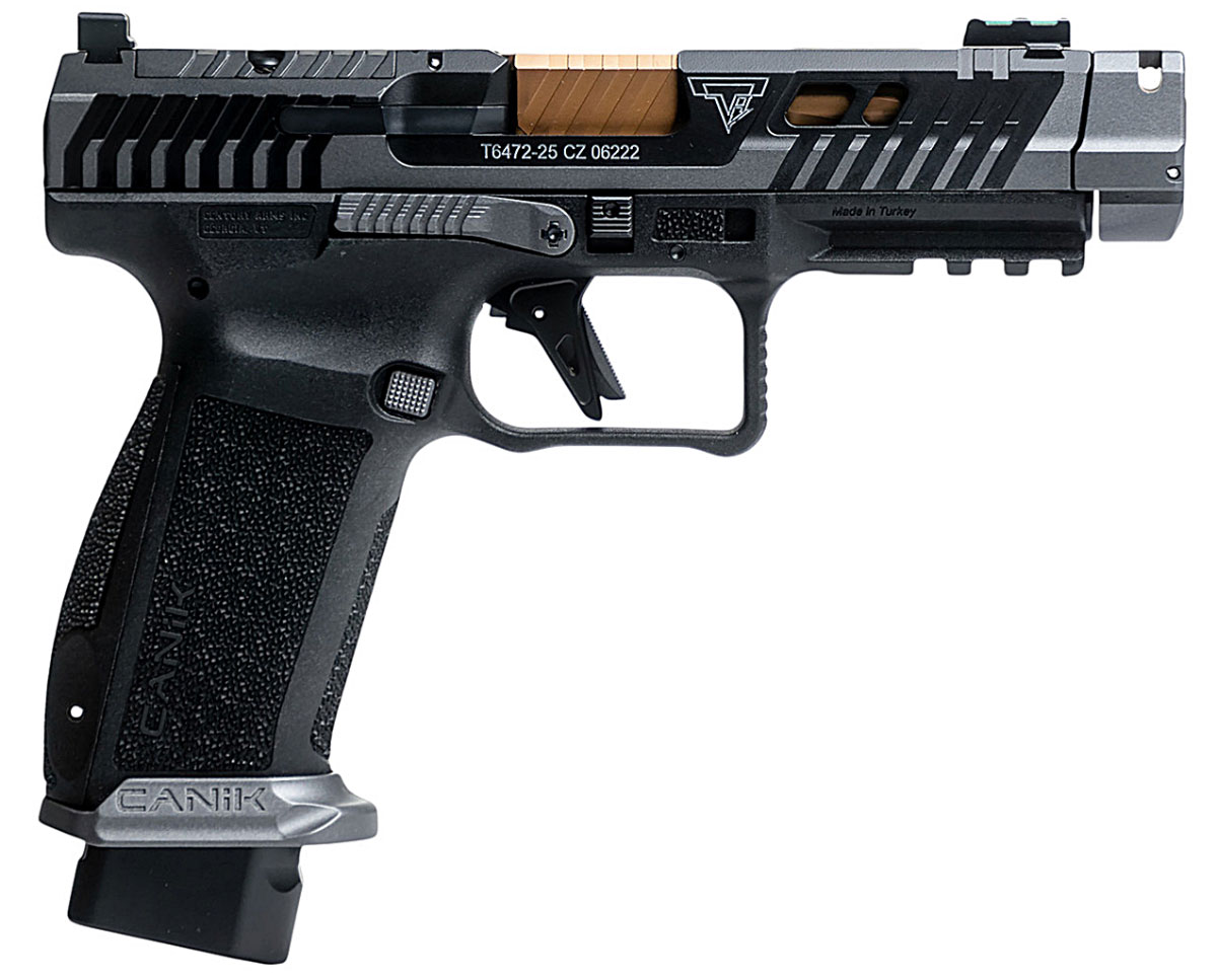 Century International Arms Canik TTI Combat 9mm Pistol - Smoke/Bronze
