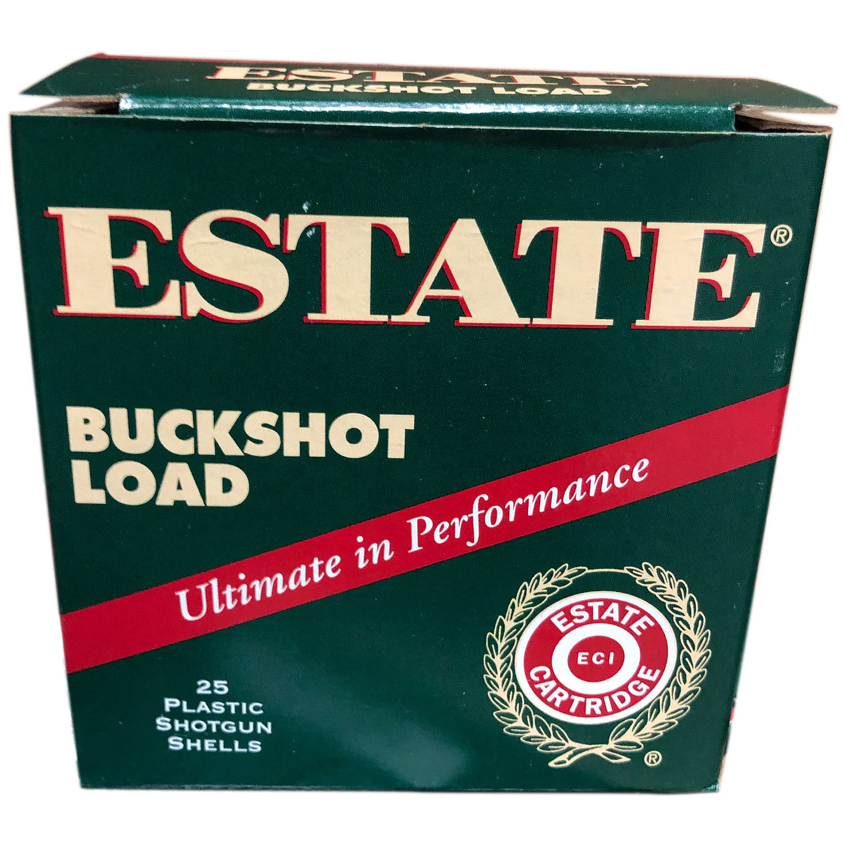 Estate 00BK 12 Ga 2.75"  25 Rounds