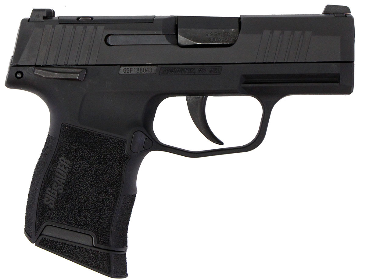 Sig Sauer P365 380 ACP Micro Pistol with Manual Safety Sig Sauer P365 380 ACP Micro Pistol with Manual Safety