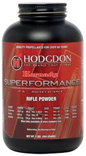 Hodgdon Superformance Rifle Powder, 1 lb Canister