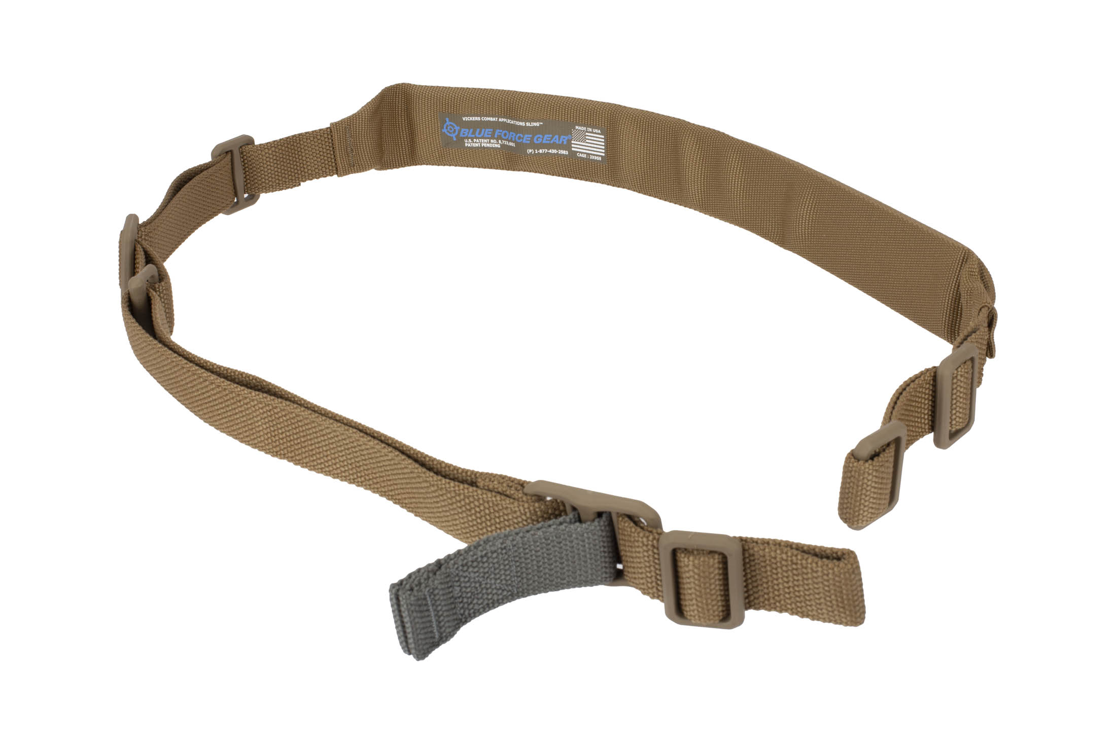 Blue Force Gear Vickers Padded Sling Coyote Tan