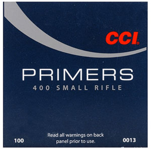 CCI #400 Small Rifle Primers, 1000 Count (STORE PICK UP ONLY)
