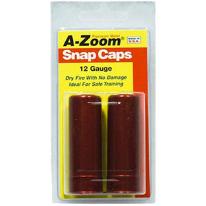 A-Zoom 12 Ga Snap Caps 2 Pack