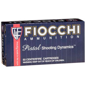 Fiocchi 45 ACP 230 Grain FMJ Ammo 50 Rounds Fiocchi 45 ACP 230 Grain FMJ Ammo 50 Rounds