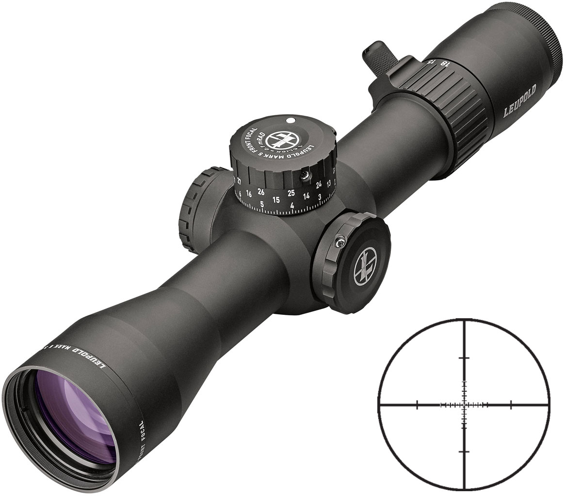 Leupold Mark 5HD 3.6-18x44 Scope TMR Reticle Leupold Mark 5HD 3.6-18x44 Scope TMR Reticle