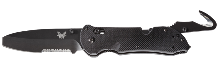 Benchmade 916SBK Triage Blunt Tip Serrated Folding Knife Benchmade 916SBK Triage Blunt Tip Serrated Folding Knife