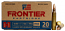 Hornady Frontier M193 556 55 Grain FMJ Ammo, 20 Rounds