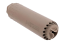 Huxwrx Flow 762 Ti 30 Caliber Rifle Suppressor with Flat Dark Earth Cerakote