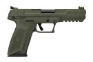 Ruger-57 5.7x28mm Pistol with Cerakote OD Green Frame and Slide Ruger-57 5.7x28mm Pistol with Cerakote OD Green Frame and Slide