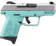 Ruger Security-9 Compact 9mm Pistol with Turquoise and Stainless Cerakote Finish Ruger Security-9 Compact 9mm Pistol with Turquoise and Stainless Cerakote Finish