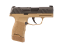 Sig Sauer P365 Flat Dark Earth Tac Pac 9mm Micro Pistol with Three Magazines and Holster