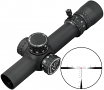 Nightforce NX8 1-8x24mm F1 Zero Stop Scope FC-MIL Illuminated Reticle Nightforce NX8 1-8x24mm F1 Zero Stop Scope FC-MIL Illuminated Reticle