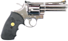 Colt Python Bright Stainless 357 Mag Revolver - Collectible with Box *1989*