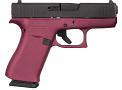 Glock 43X Black Cherry and Black 9mm Pistol