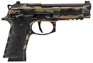 Beretta 92XI 9mm Pistol with Red Dot Optic Cut Slide and Vietnam Tiger Stripe Camo Finish Beretta 92XI 9mm Pistol with Red Dot Optic Cut Slide and Vietnam Tiger Stripe Camo Finish