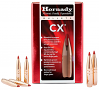 Hornady 6.5mm (264) 130 Grain CX Hunting Copper Solid Rifle Bullets 50 Count