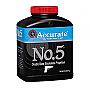 Accurate No. 5 Handgun Powder 1 lb Canister