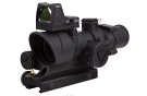 Trijicon ACOG 4x32 Scope LED Red Crosshair Reticle w/ 3.25 MOA RMR Sight Trijicon ACOG 4x32 Scope LED Red Crosshair Reticle w/ 3.25 MOA RMR Sight