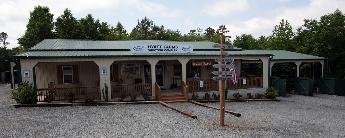 Hyatt Farms Shooting Complex Pro Shop.